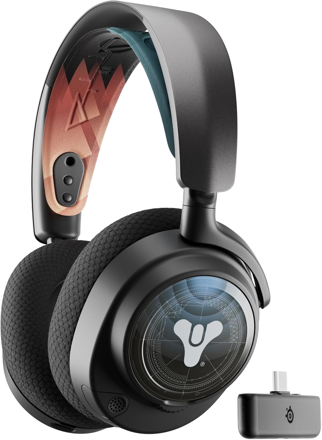 SteelSeries Arctis Nova 7P - Cuffie gaming wireless multipiattaforma Bundle -Edizione Destiny 2 The Final Shape - Oggetti in-game - 2,4 GHz + BT mixabile - Batteria USB-C 38h - PC,Switch