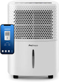 Pro Breeze Deumidificatore Casa Smart 12L/Die Eco a Basso Consumo - Ultra Silenzioso, Timer 24h, Display LED, Wi-Fi, Asciugatura Bucato, Contro Muffa e Umidità