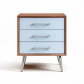 Comodino in legno con cassetti per camera da letto – 50 x 40 x 60 cm