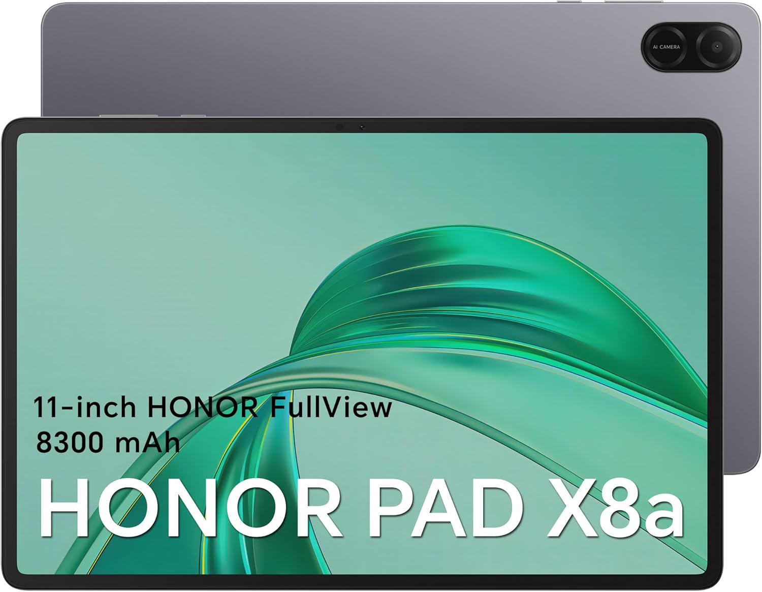 HONOR Pad X8a 11 Pollici 90Hz Eye Protection Display 4GB/128GB WIFI 8300mAh Batteria Tablet, 4 Altoparlanti, Android 14, Space Gray [Versione italiana]