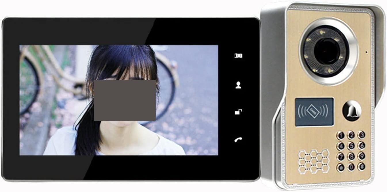 Videocitofono 1080P HD Wireless Videocitofono Campanello Home Password Di Controllo Accessi Villa Campanello Wireless 2.4G