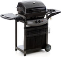 Sochef Piùsaporillo Barbecue, Sistema di Cottura a Pietra Lavica, Nero, 52x122x103 cm
