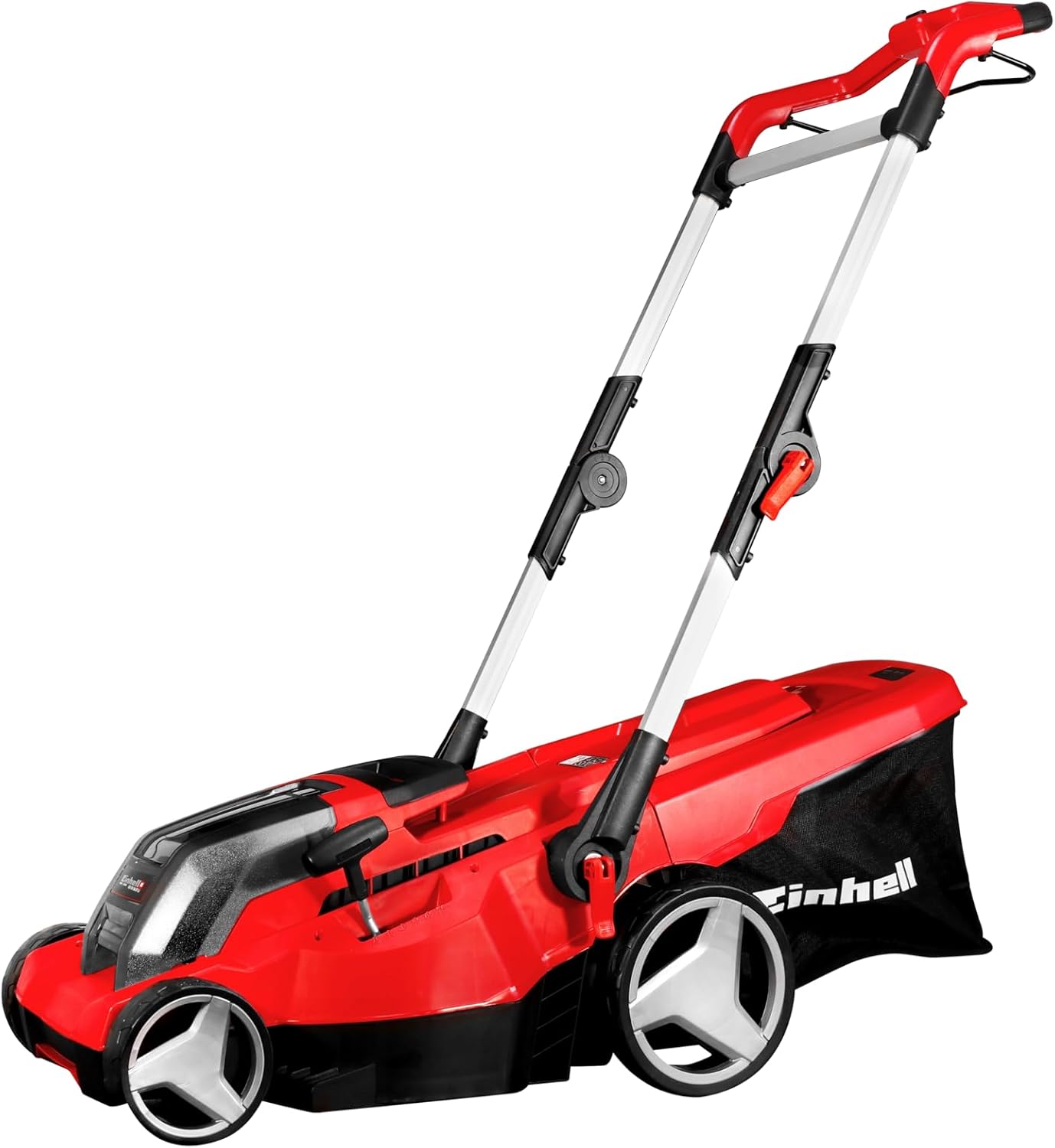 Einhell 3413172 Tosaerba a Batteria, Rosso, 37 cm Schnittbreite
