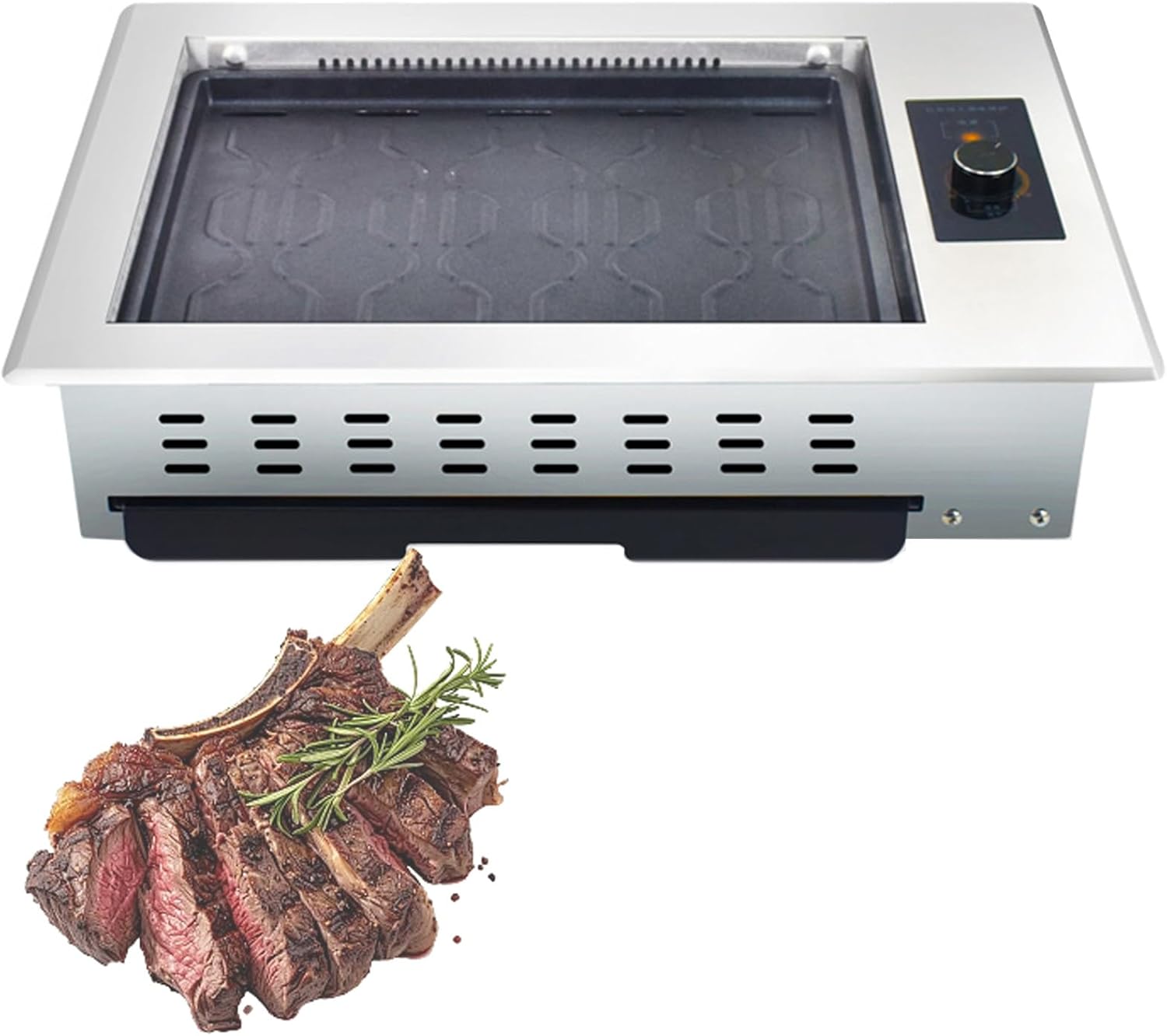 Griglia Elettrica in Stile Coreano Facile da Pulire | Macchina per Barbecue Commerciale Senza Fumo | Scelta Ad Alta Efficienza per Cucine di Ristoranti SX-1205