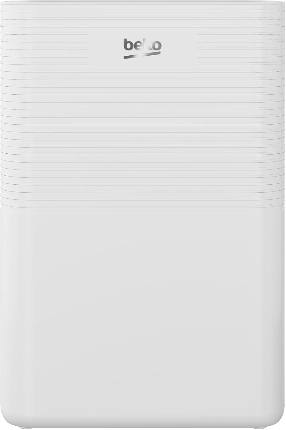BEKO Deumidificatore BDP016, 16L, R290, Silenzioso, Timer 24h, Pannello di Controllo Touch, Dimensioni Minime