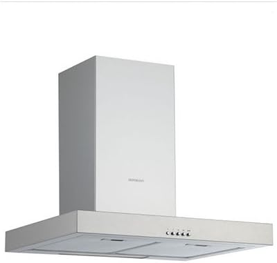 Silverline Cappa Libera Installazione 90 cm Aspirante Argento