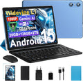 Tablet 10 Pollici Android 15, Tablets 20GB RAM+128GB ROM (2TB TF), Octa-Core, Tablets 5G+2.4G WiFi 6, Widevine L1, GMS, Bluetooth 5.0, 6000mAh, 5+8MP, Tablet 2 in 1 Tastiera + Mouse - Blu