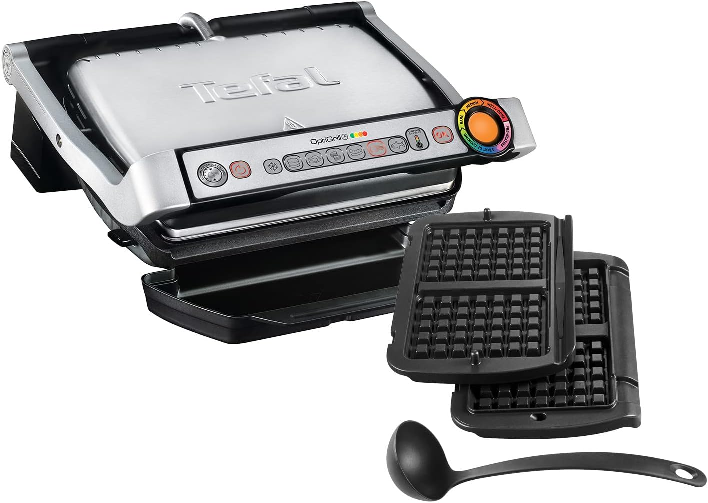 Tefal GC716D Griglia di contatto in plastica